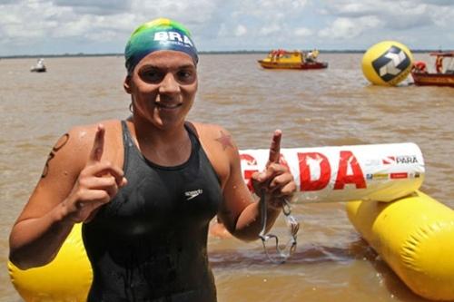 Ana Marcela foi a campeã na prova feminina / Foto: Satiro Sodré