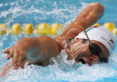 Em busca de melhores tempos para o Campeonato Mundial 2011, que será em Xangai (CHN), Kaio Márcio venceu as provas de 50, 100 e 200 metros da modalidade borboleta pelo Circuito Carioca de Natação / Foto: Satiro Sodré / CBDA