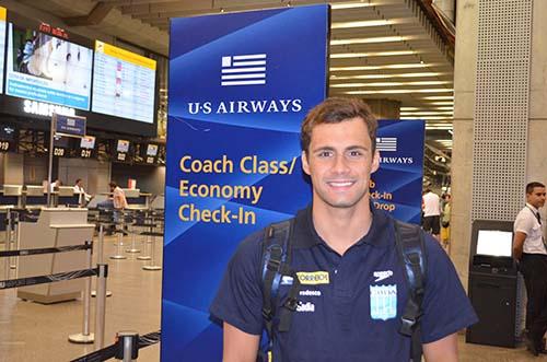 Em busca do topo, Leonardo de Deus segue com a seleção Brasileira de Natação na dura escalada da altitude de Flagstaff / Foto: Divulgação