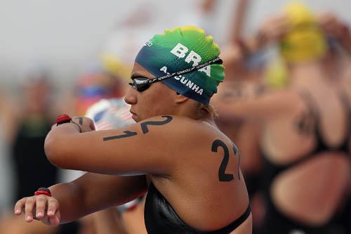 O Brasileiro de Maratonas Aquáticas prossegue neste fim de semana com a sua quinta e sexta etapas, ambas na Bahia, e com a participação da baiana Ana Marcela Cunha / Foto: Satiro Sodré/AGIF