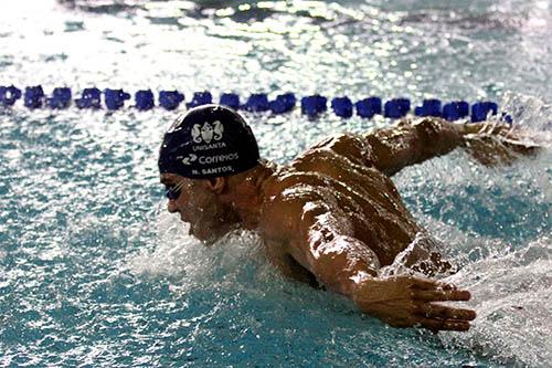 Atleta da Unisanta nada abaixo do índice em Santa Catarina e deixa disputa para abril / Foto: Flávio Perez/OnboardSports 