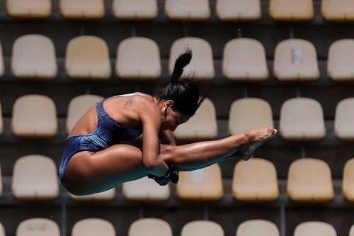 Ingrid Oliveira e Ian Matos atingem o índice B do FINA Grand Prix 2018 / Foto: CBDA/Divulgação