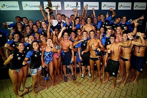 O Esporte Clube Pinheiros se despediu do Rio de Janeiro voltando para casa com 32 medalhas e o Troféu de campeão / Foto: Satiro Sodré / Divulgação Pinheiros