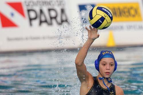 Izabella Chappini fez três para o Brasil / Foto: Satiro Sodré/AGIF