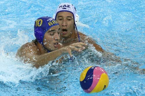 O polo aquático masculino brasileiro se movimenta neste fim de semana com a disputa do Brasileiro Sub-21, no Rio de Janeiro / Foto: Satiro Sodré/AGIF