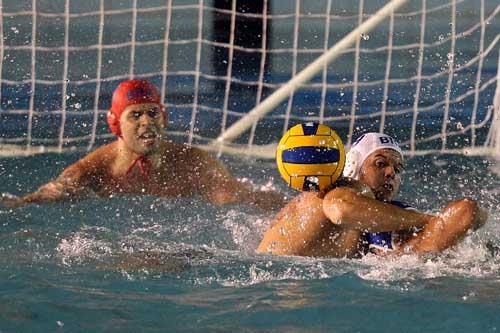 O polo aquático masculino do Brasil perdeu a final do Sul-Americano Absoluto para a Argentina por 9 a 6,em partida realizada no sábado, dia 24 de Março, em Belém do Pará / Foto: Satiro Sodré/AGIF