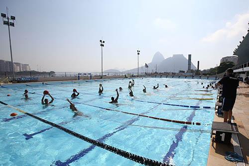 Piscina do Botafogo receberá o Desafio dos Campeões / Foto: Satiro Sodre/SSPress