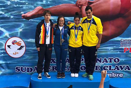 Luiz Outerelo e Ingrid Oliveira garantiram a medalha de ouro / Foto: Satiro Sodré/SSPress/CBDA 