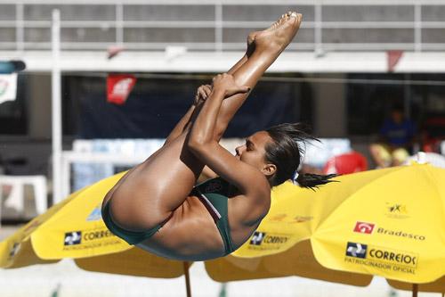 Tammy Galera durante a disputa do Troféu Brasil 2011 / Foto: Divulgação CBDA