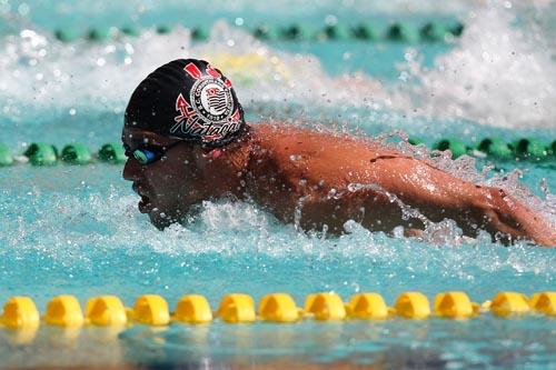 Atleta ganhou seis medalhas de ouro durante o Troféu Maria Lenk em MG / Foto: Satiro Sodré/AGIF