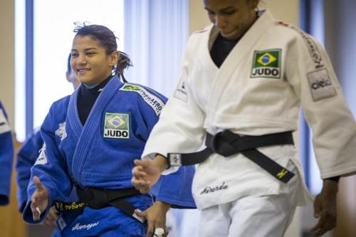 Sarah Menezes, medalhista de ouro em Londres 2012; em 2016 árbitros do judô estão sendo estudados pelo COB / Foto: Divulgação / CBJ