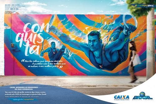 Agência nova/sb assina mais esta etapa da campanha de esportes da Caixa, que envolve atletas olímpicos, paraolímpicos e o mundo do rap / Foto: Divulgação