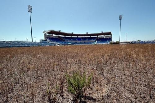  Estádio usado em 2004 abrigará refugiados sírios / Foto: Getty Images