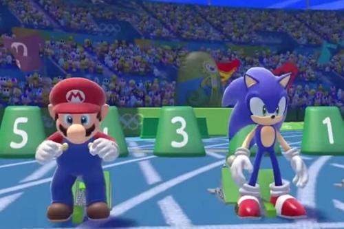 Mario e Sonic disputarão várias modalidades no game da Rio 2016 / Foto: Reprodução / YouTube