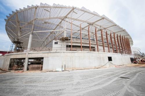 A Arena Carioca 3, que receberá competições de Esgrima, taekwondo e judô paraolímpico em 2016 / Foto: Renato Sette Camara / EOM