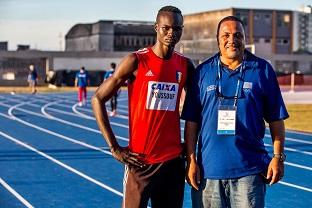 Youssouf e Fernando: parceria teve início de forma inusitada, numa conversa num aeroporto na Colômbia / Foto: Miriam Jeske/Brasil2016.gov.br