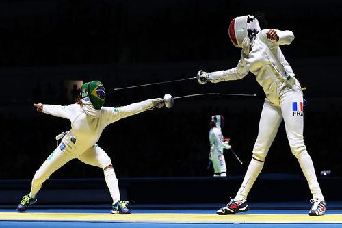 Natalie na derrota contra a francesa / Foto: Ryan Pierse / Getty Images