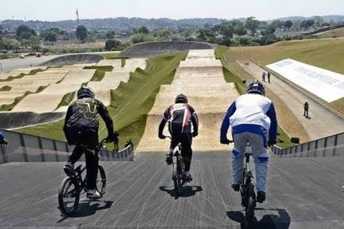 Circuito chegou a ser testado, mas chuva e pista perigosa atrapalharam / Foto: Divulgação / Portal Brasil 2016 / Ministério do Esporte