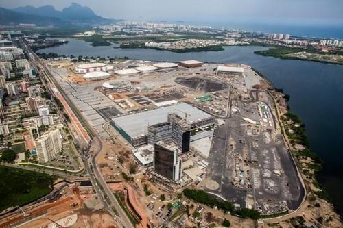 Parque Olímpico visto de cima / Foto: André Motta / Heusi Action / Brasil2016.gov.br