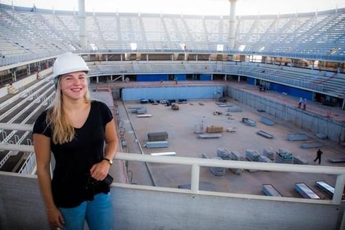 Ruta Meilutyte no estádio aquático da Rio 2016 / Foto: Renato Sette Camara / Prefeitura do Rio