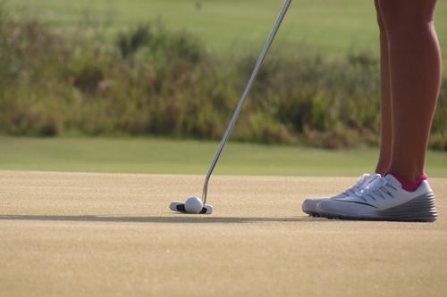 Campo de golfe foi aberto para evento teste / Foto: Esporte Alternativo