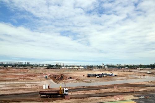 Futuro Parque Olímpico da Rio 2016 teve suas obras paralisadas nessa quinta-feira / Foto: João Paulo Engelbrecht