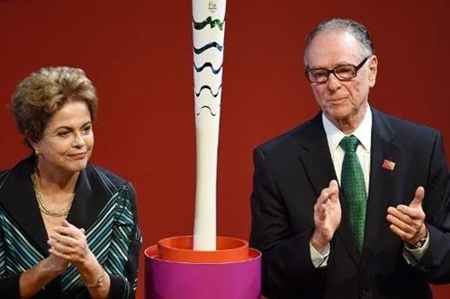 Presidenta Dilma Rousseff e Carlos Arthur Nuzman, presidente do COB / Foto: Getty Images