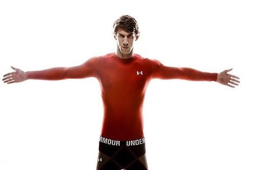 Michael Phelps / Foto: Divulgação / Under Armour