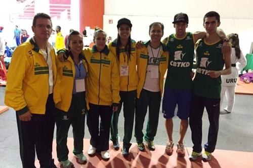 Delegação brasileira de taekwondo busca vagas para o Pan em seletiva no México / Foto: CBTKD / Divulgação