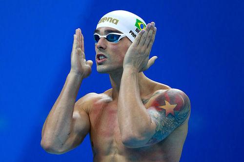 Bruno Fratus foi sexto lugar nos 50m livre / Foto: Adam Pretty / Getty Images