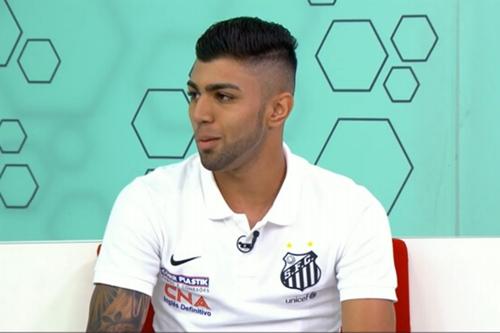 Gabigol sonha em estar na equipe olímpica do Brasil / Foto: Reprodução / SporTV