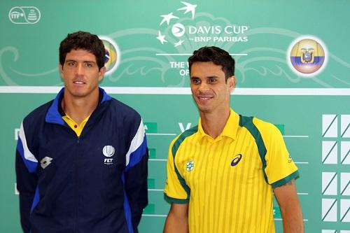 Tenista número 2 do Brasil enfrenta Emilio Gomez, a partir das 16h na Arena Minas Tênis Clube, em Belo Horizonte. Thomaz Bellucci entra em quadra a seguir contra Roberto Quiroz / Foto: Cristiano Andujar/CBT