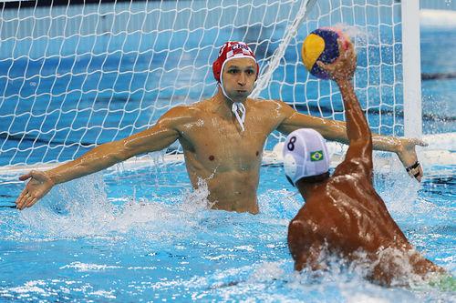 Brasil se despede da Rio 2016 no polo aquático / Foto: Al Bello / Getty Images