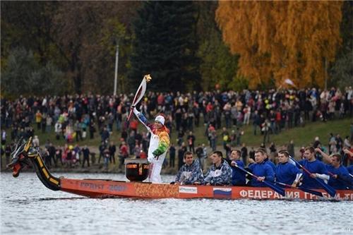 Tocha olímpica, símbolo dos Jogos de Inverno Sochi 2014 / Foto: Divulgação / Sochi 2014