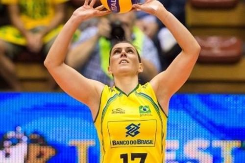 Fabíola dará à luz seu segundo filho / Foto: Divulgação / FIVB