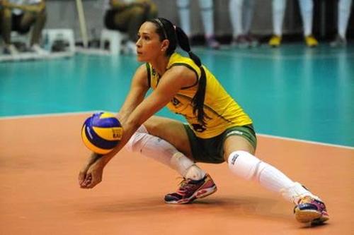 Jaque ajudou a seleção nos ouros de Londres 2012 e Pequim 2008 / Foto: Divulgação / CBV