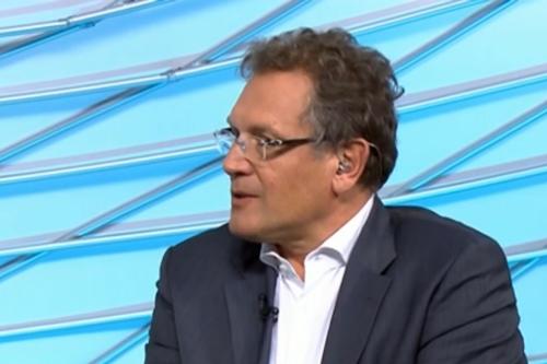 Jérôme Valcke, secretário-geral da FIFA, não se anima com Manaus sede do torneio de futebol das Olimpíadas de 2016 / Foto: Reprodução / SporTV