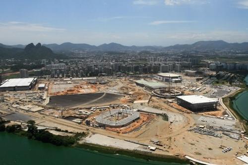 Como em Atenas em 2003, Rio é hoje um verdadeiro canteiro de obras / Foto: Divulgação / Rio 2016