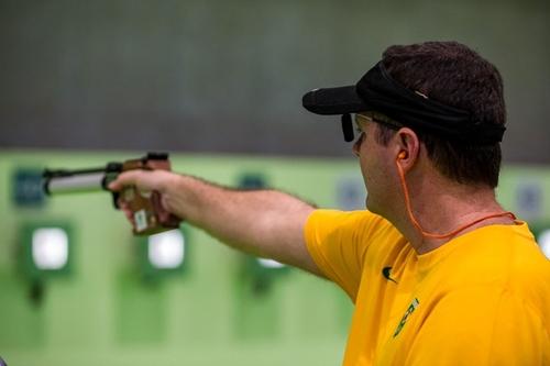 Julio Almeida confirmou a vaga olímpica / Foto: Miriam Jeske / brasil2016.gov.br