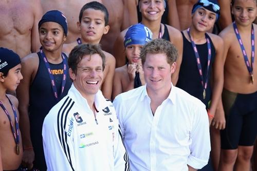 Encontro entre Cielo e príncipe Harry / Foto: Getty Images