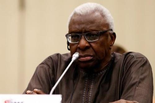 Lamine Diack, ex-presidente da Iaaf, deposto sobre acusação de corrupção / Foto: Jonathan Ferrey / Getty Images