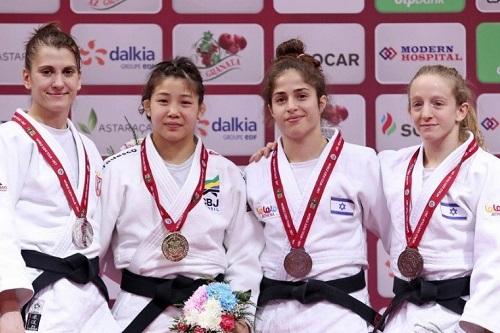 Ligeiro de 21 anos conquista primeira medalha com a seleção principal / Foto: Divulgação/IJF