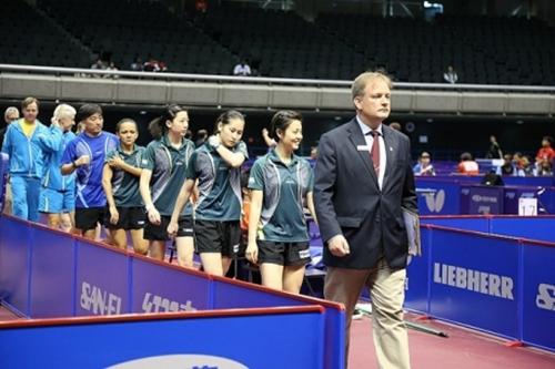 Seleção feminina do Brasil foi a primeira equipe latino-americana a atingir a elite do campeonato / Foto: Divulgação / CBTM