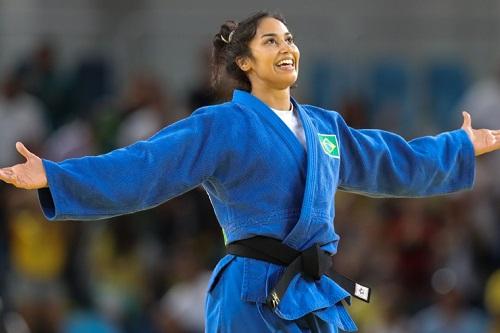 Brasileira da categoria até 63 quilos vence suas três primeiras lutas e volta ao tatame à tarde / Foto: Flavio Florido/Exemplus/COB