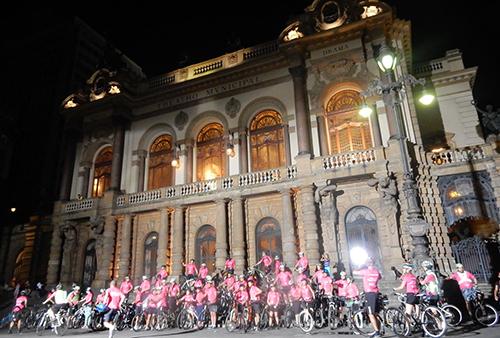 Pedal da Primavera no Outubro Rosa / Foto: Divulgação Sampa Bikers