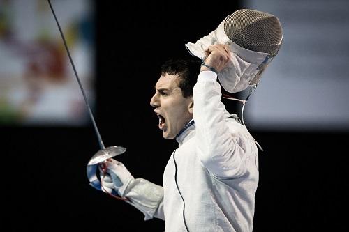 Campeão pan-americano do sabre, esgrimista prioriza qualidade de treinos antes da estreia, no dia 10, com o auxílio de sparring italiano / Foto: Jonne Roriz/Exemplus/COB