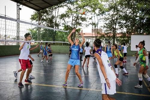 A iniciativa teve como objetivo transmitir mensagens positivas para inspirar uma nova geração de atletas / Foto: João Neto/Fotojump