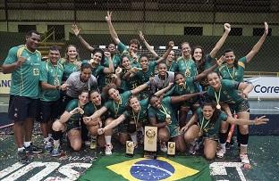 Brasil venceu o Pan-Americano com 100% de aproveitamento  / Foto: Christian Rizzi