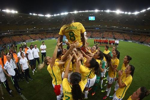 Formiga deixará para o Futebol Feminino / Foto: Lucas Figueiredo