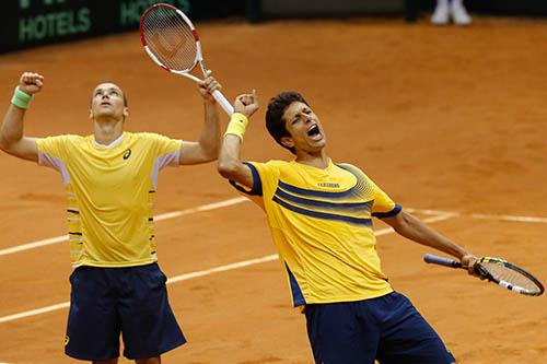 Bruno Soares e Marcelo Melo iniciam preparação olímpica no Rio Open / Foto: Divulgação/Centauro